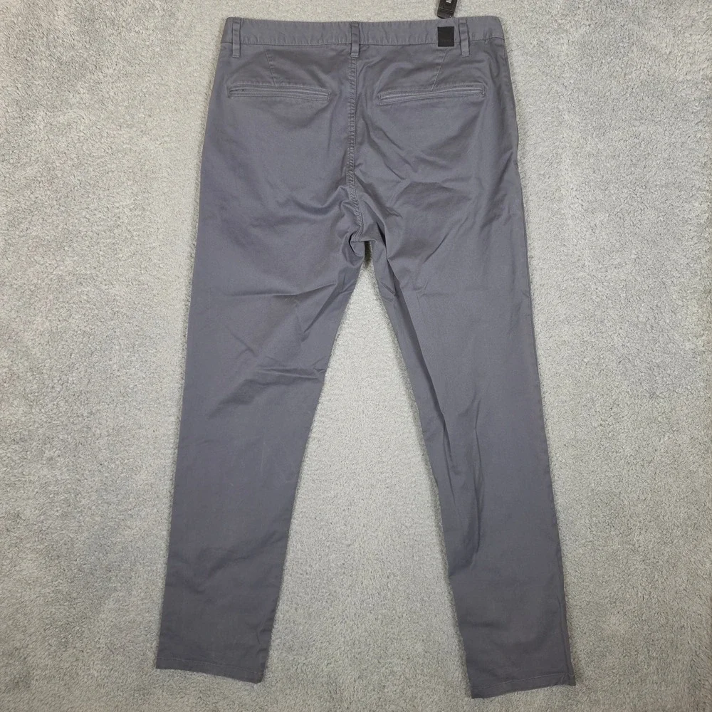 Vuori Fletcher Chino Pants Mens 36 Classic Meta Gray Stretch Performance Chino